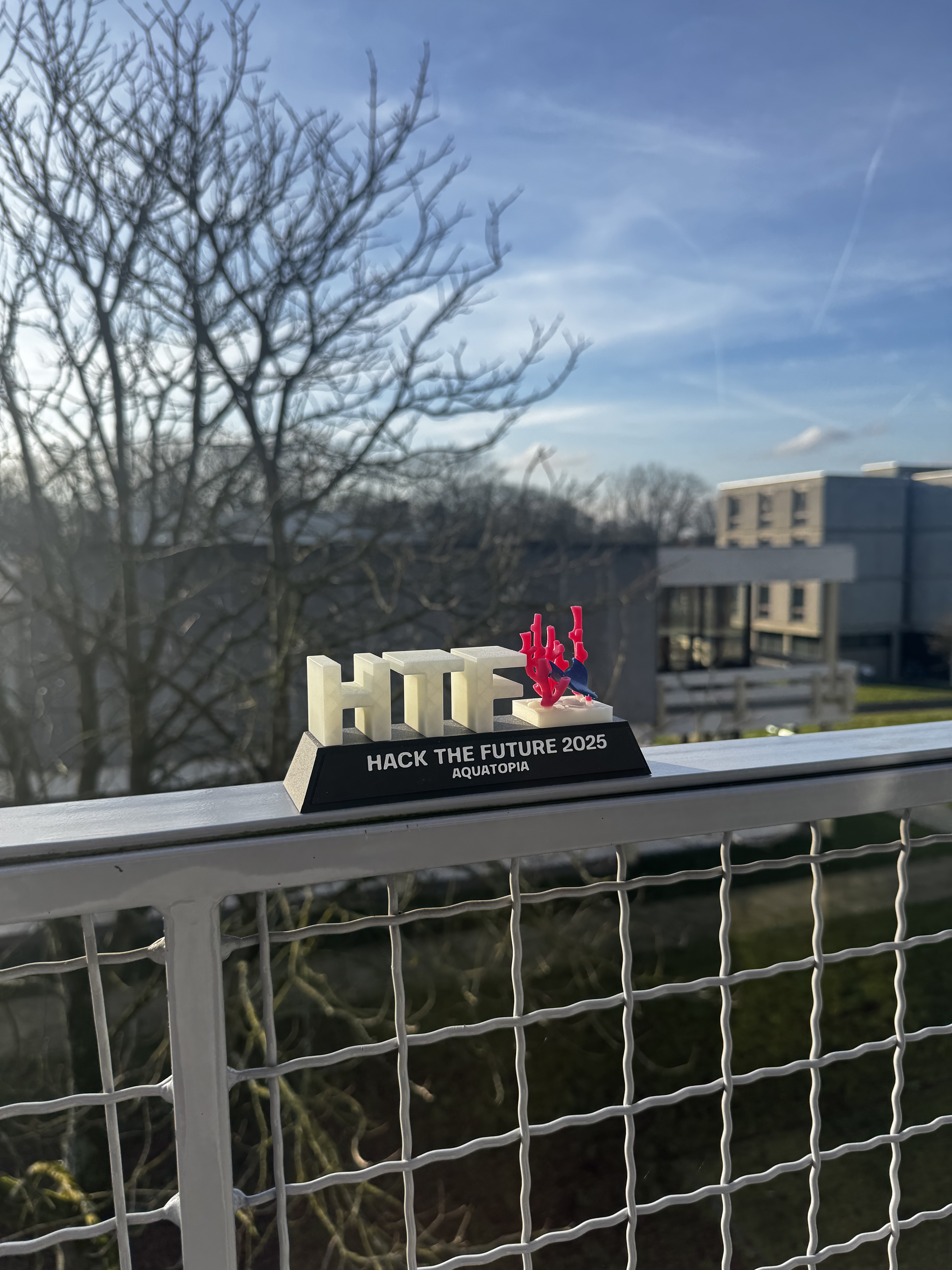 Hack The Future - Jury Award trophy