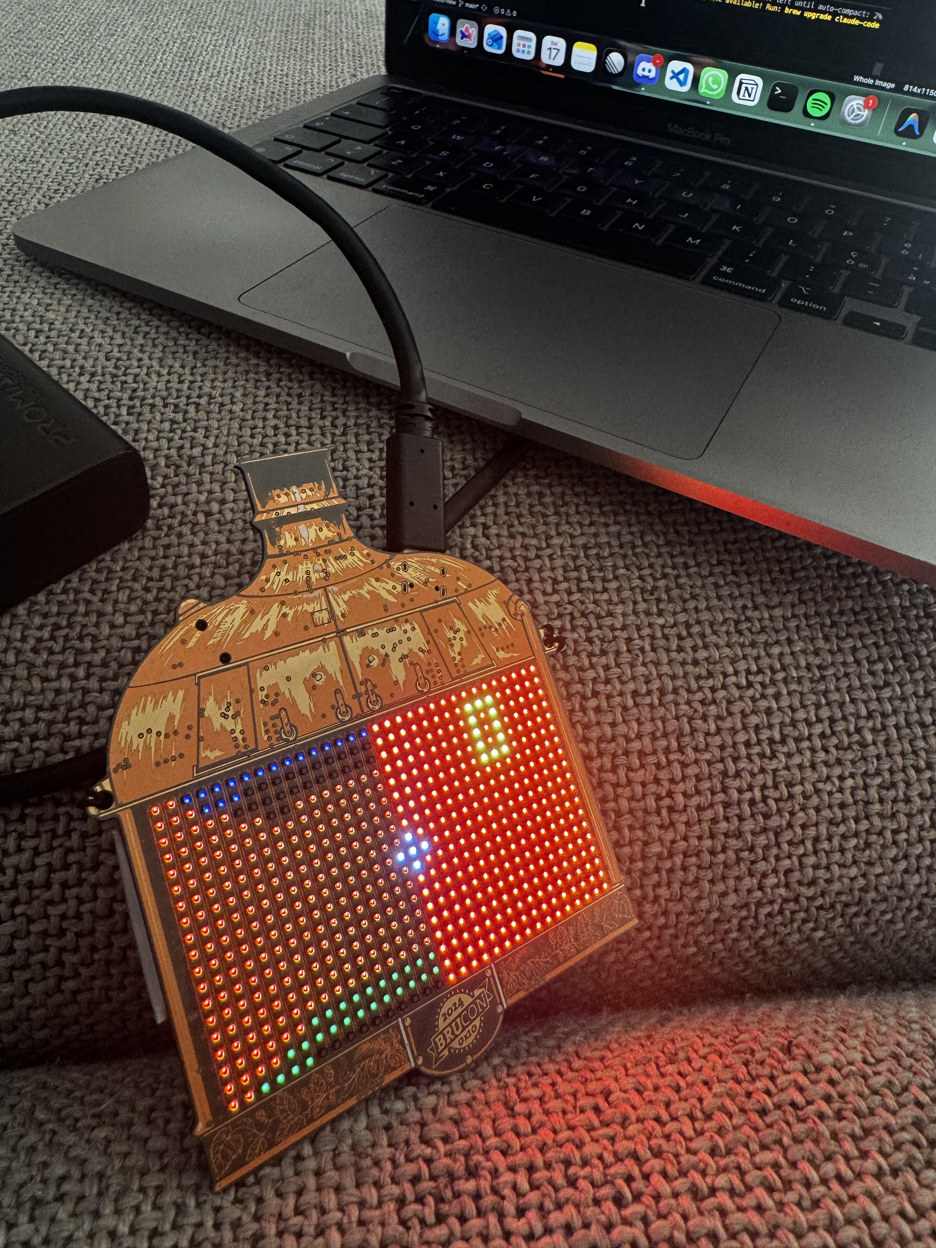 DOOM on Brucon Badge